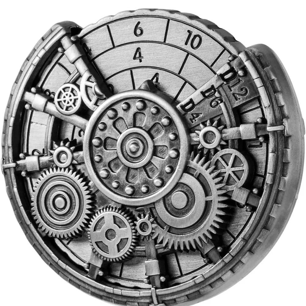 Premium Mechanical Roulette Dice Set for DND